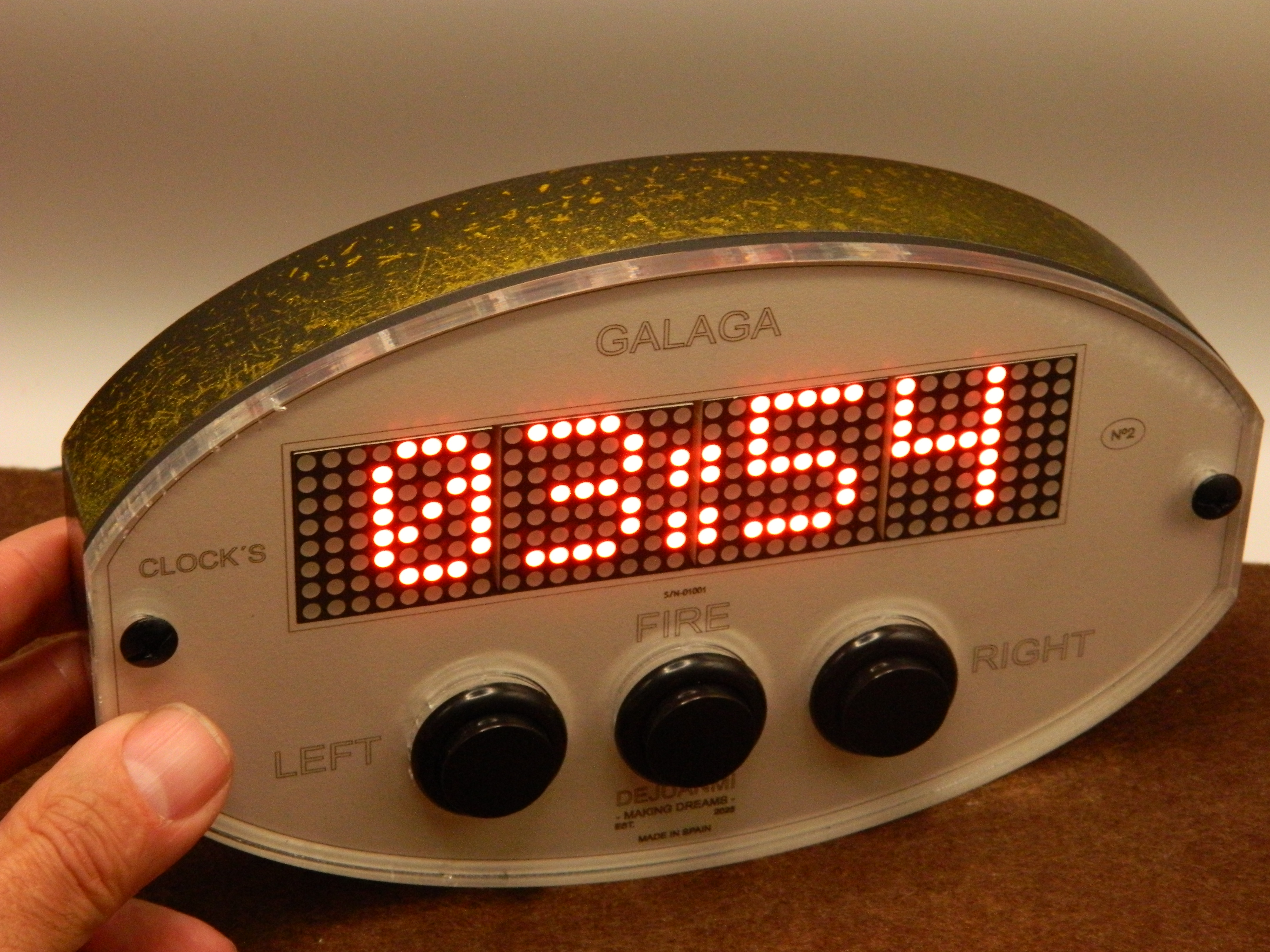 Reloj Galaga